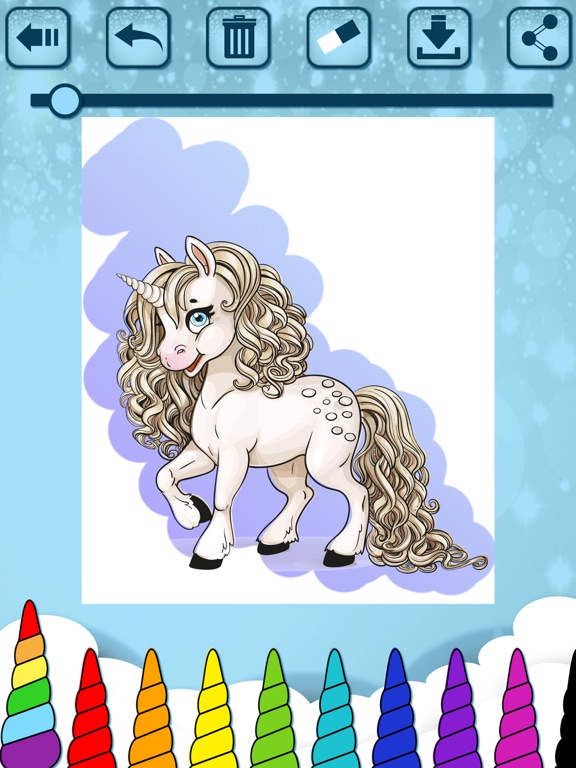 Screenshot #6 pour Mon Unicorns Coloring Book