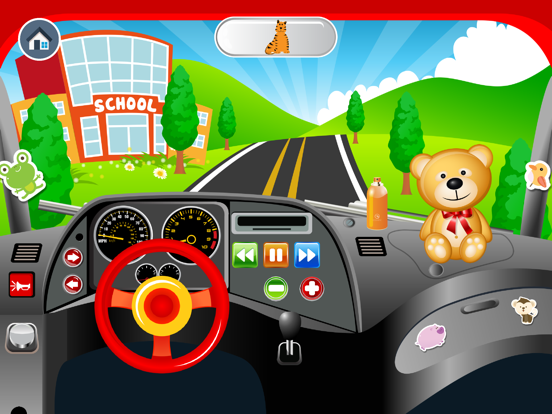 Screenshot #4 pour Baby School Bus For Toddlers