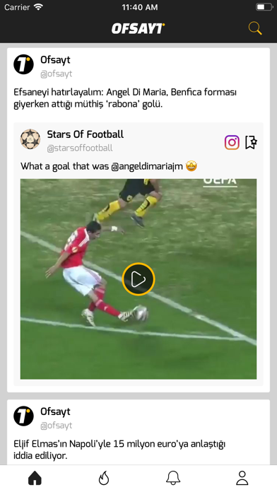 Ofsayt Screenshot