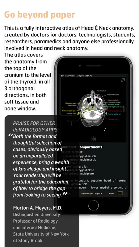 Radiology - Head&Neck Anatomy screenshot 2 of 4