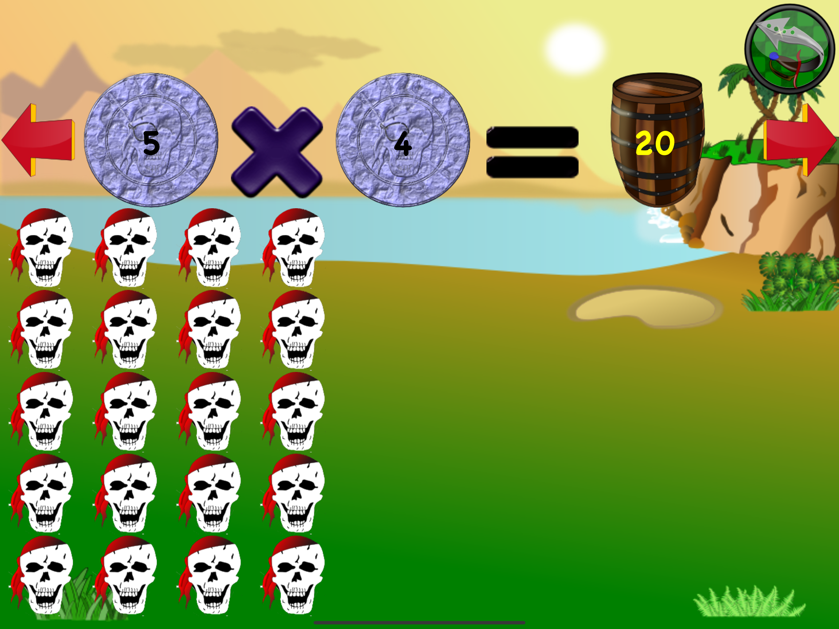 Games Math Pirate Learn Lite