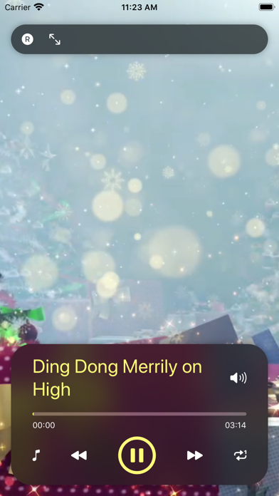 Screenshot #2 pour Chansons de Noël New Age