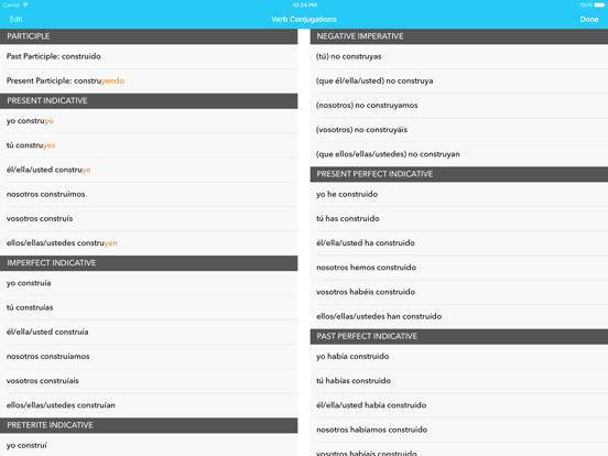 Screenshot #5 pour English Spanish Dictionary C.