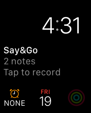 ‎Say&Go Voice Notes and Inbox Screenshot