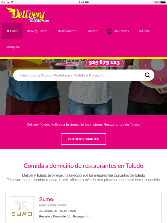 Screenshot #4 pour Delivery Toledo