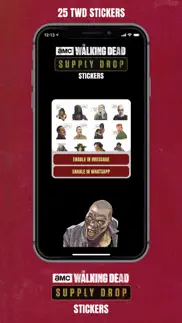 twd - supply drop stickers iphone screenshot 2