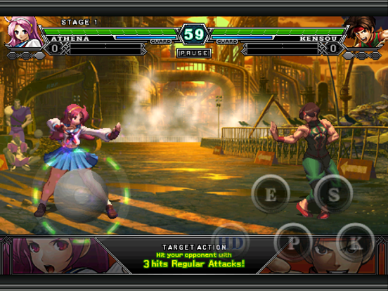 THE KING OF FIGHTERS-i 2012 iPad app afbeelding 5