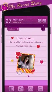 secret diary : private life iphone screenshot 2