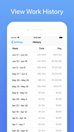 Hours Tracker: Time Calculator screenshot 4
