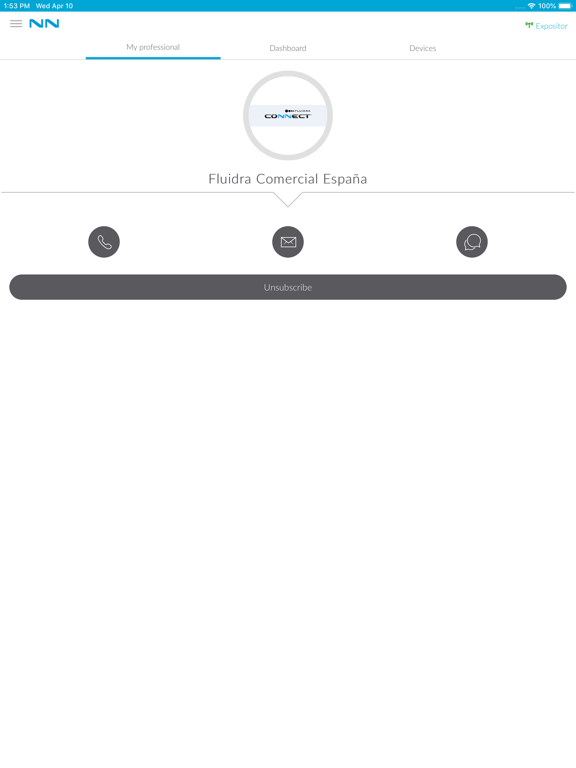 FluidraConnect iPad screenshot