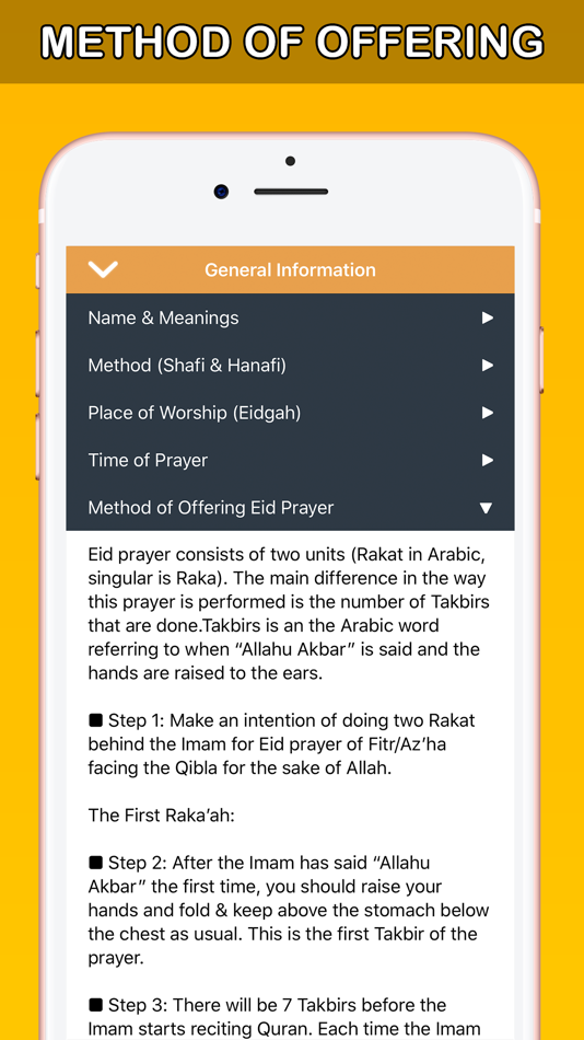 #7. Eid Salah عيد الأضحى عيد الفطر (iOS) Bởi: Hira Akram
