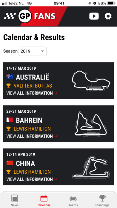 GPFans Global Screenshot