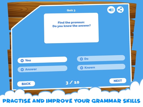 Screenshot #6 pour Apprendre Pronom Fun Quiz Jeux