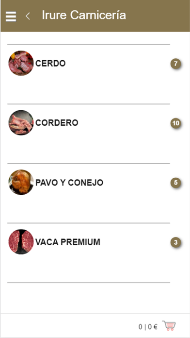 Screenshot #2 pour Irure Carnicería