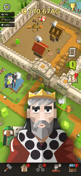 Game screenshot Medieval: Idle Tycoon Clicker apk