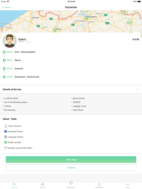 Screenshot #6 pour Carpool avec Mpact