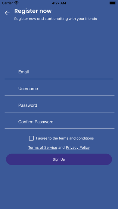 Screenshot #1 pour Dglonet Messenger