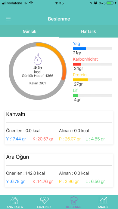 DiyetSaatim screenshot 2