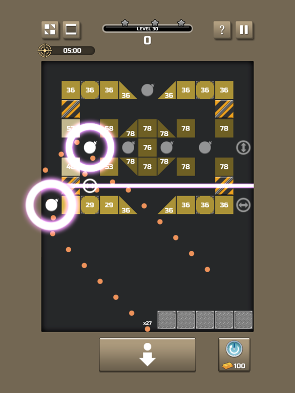 Super Bricks : Bricks Breaker iPad screenshot 4 - Games app