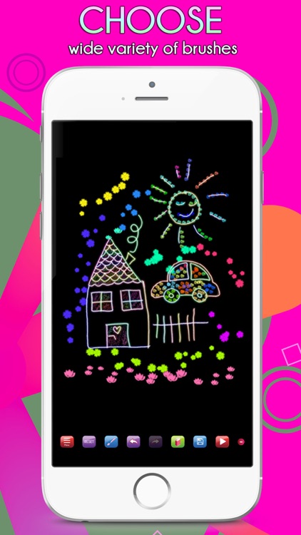 Glowii: Easy Neon Doodle Draw