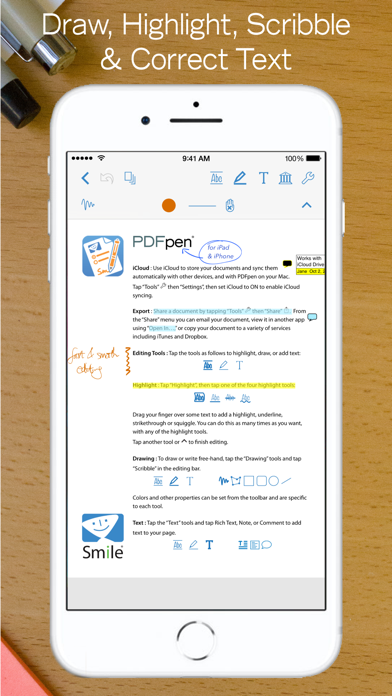 PDFpen 2 - Highlight, Markup, Edit, Fill & Sign PDF docs Screenshot 1