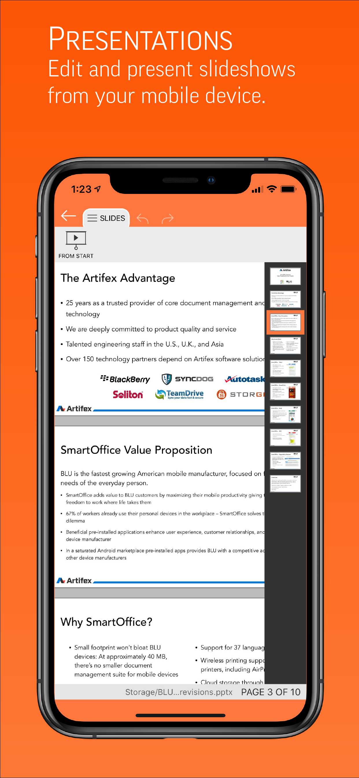 SmartOffice for BlackBerry