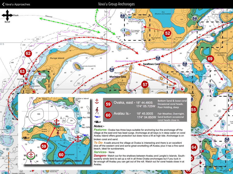 #4. Sail Tonga Cruising Guide (iOS) Bởi: Sail South Pacific Ltd.