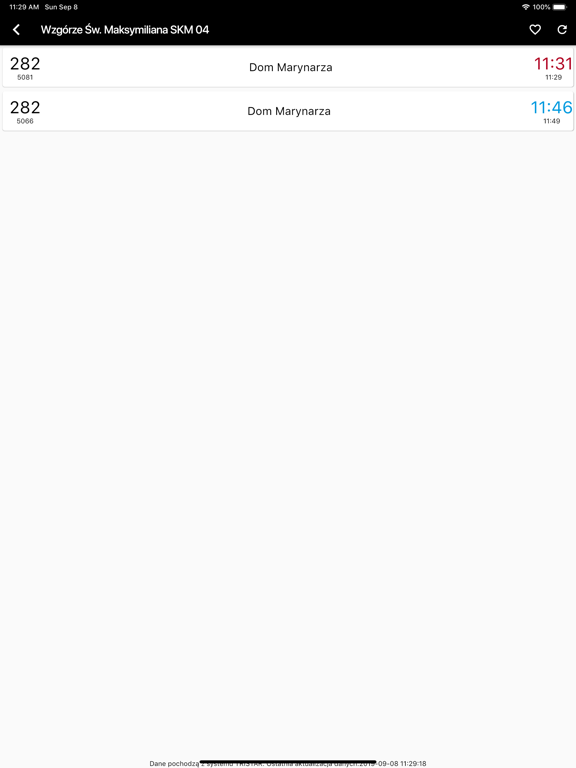 Morabus iPad screenshot 1 - Travel app