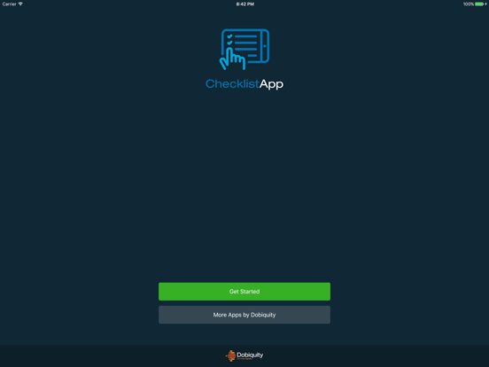 Screenshot #4 pour Dobiquity: Checklist App