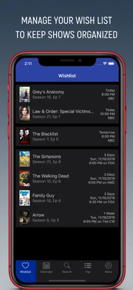 Game screenshot TV Show Tracker Pro apk