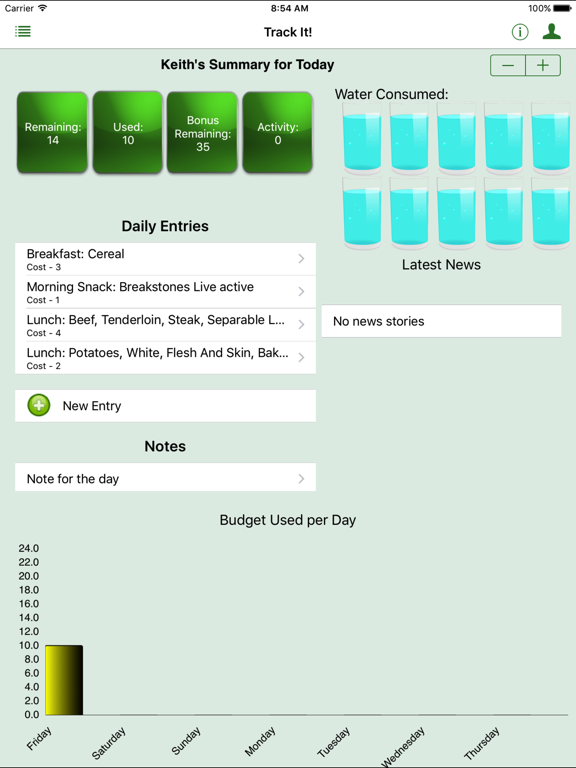 Daily Tracker for Weight Lossのおすすめ画像1