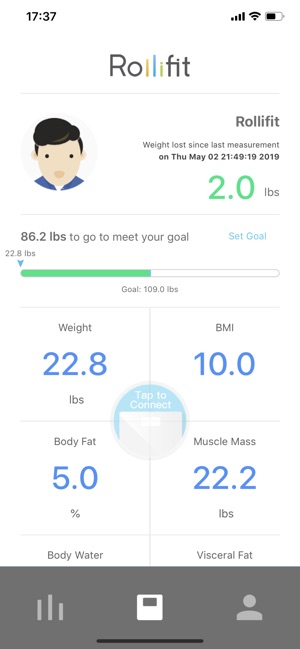 Rolli-fit Smart Body Fat Scale and Composition Analyzer – RolliBot