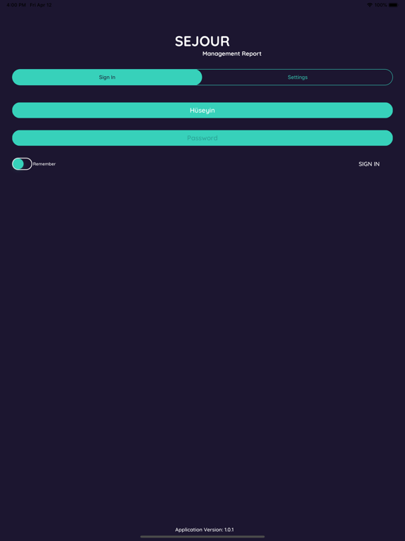 Screenshot #4 pour Sejour Management Report