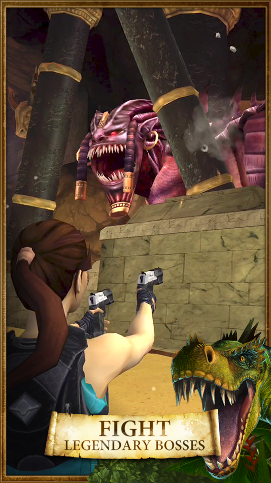 #3. Lara Croft: Relic Run (iOS) โดย: Deca Live Operations GmbH