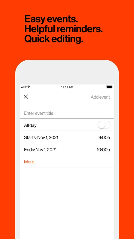Minimal Calendar: Minimal Cal screenshot 3 of 4