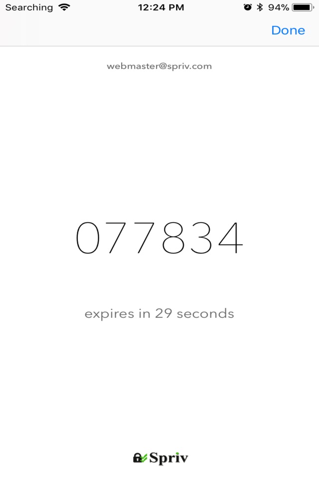 Spriv Authenticator screenshot 3