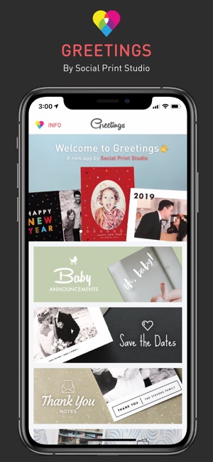 Greetings: Custom Photo Cards