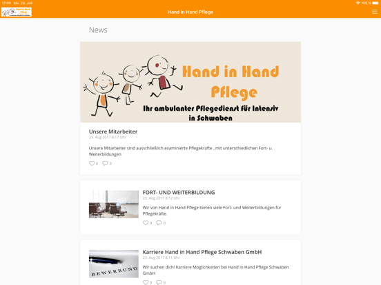 Screenshot #4 pour Hand in Hand Pflege now