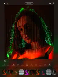 Glitch Face AI Filters ipad bilder 3