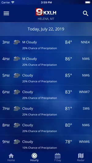 KXLH Weather screenshot 3
