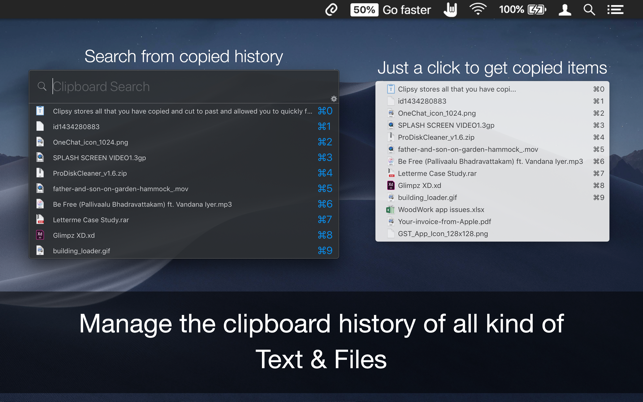 ‎Clipboard History : Clipsy Screenshot