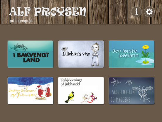 Screenshot #4 pour Alf Prøysen på tegnspråk