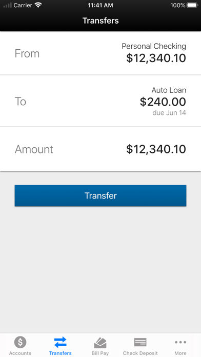 Golden Pacific Bank Screenshot