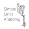 Simple Lines Anatomy is an anatomy quiz app that makes learning and reviewing musculoskeletal anatomy fast and efficient