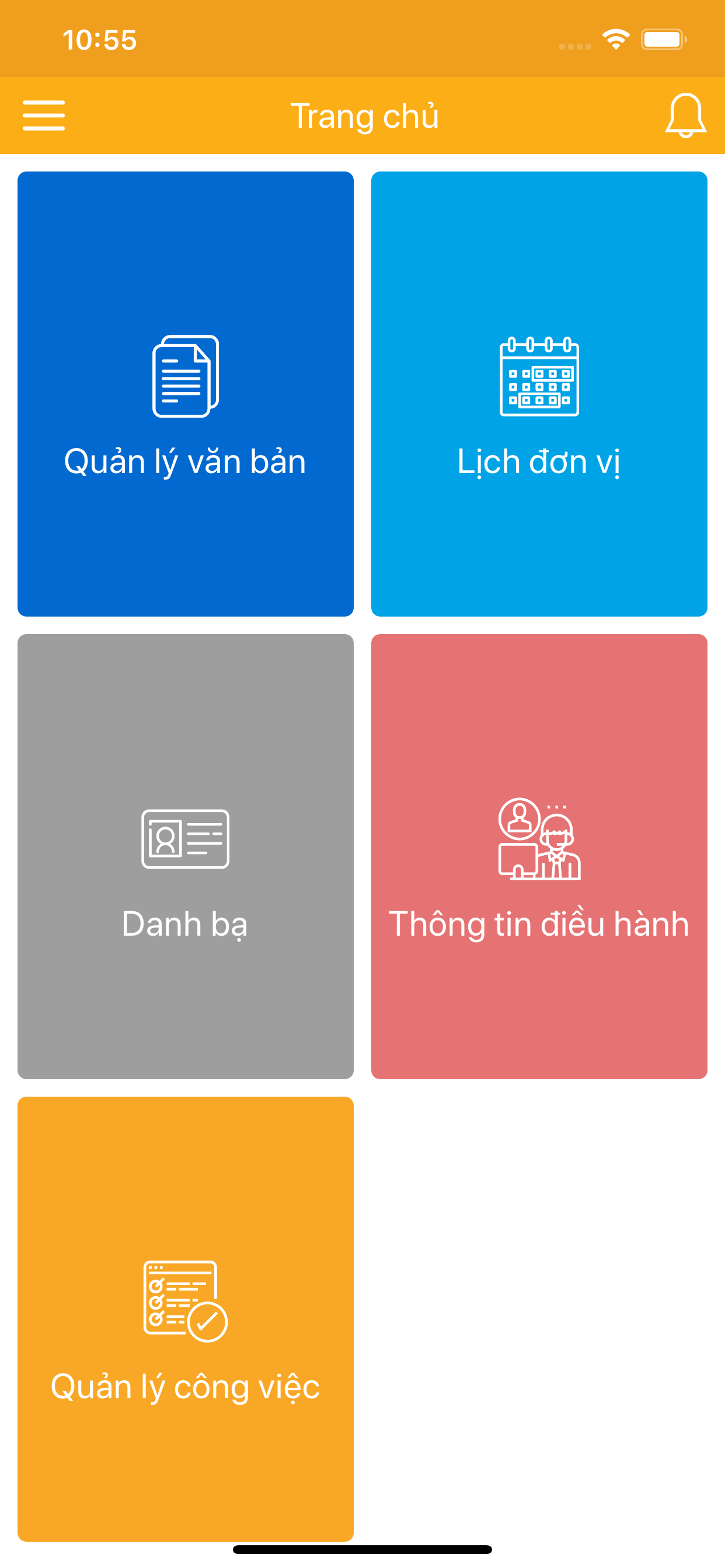 BĐVN eOffice screenshot 2