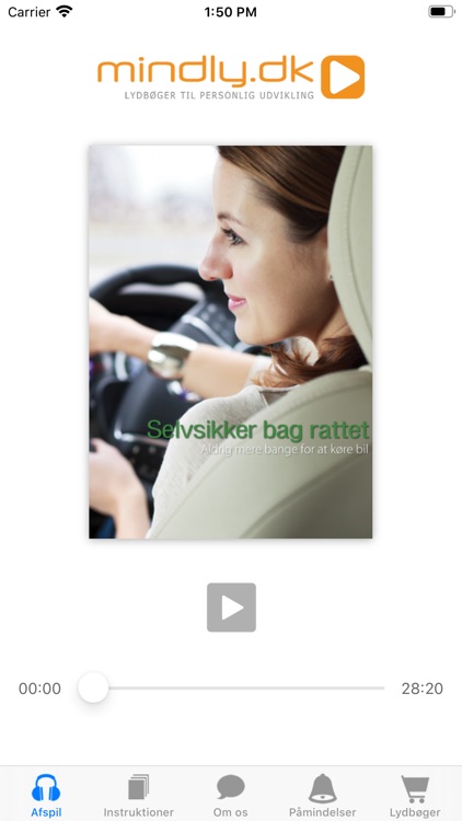 Selvsikker bag rattet