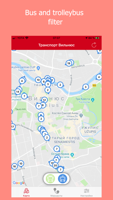 Screenshot #2 pour Vilnius Transport - All Bus