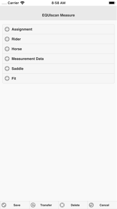 Screenshot #3 pour EQUIscanAppEN