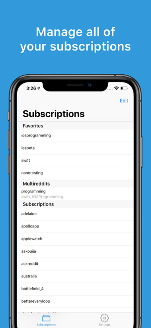 Nano for Reddit Screenshot