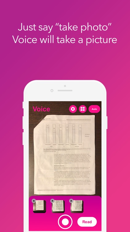 Voice: OCR Document Reader